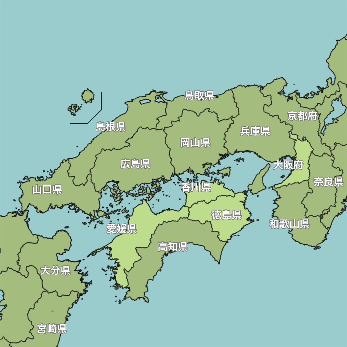 四国と関西の滑り台 日本すきま漫遊記